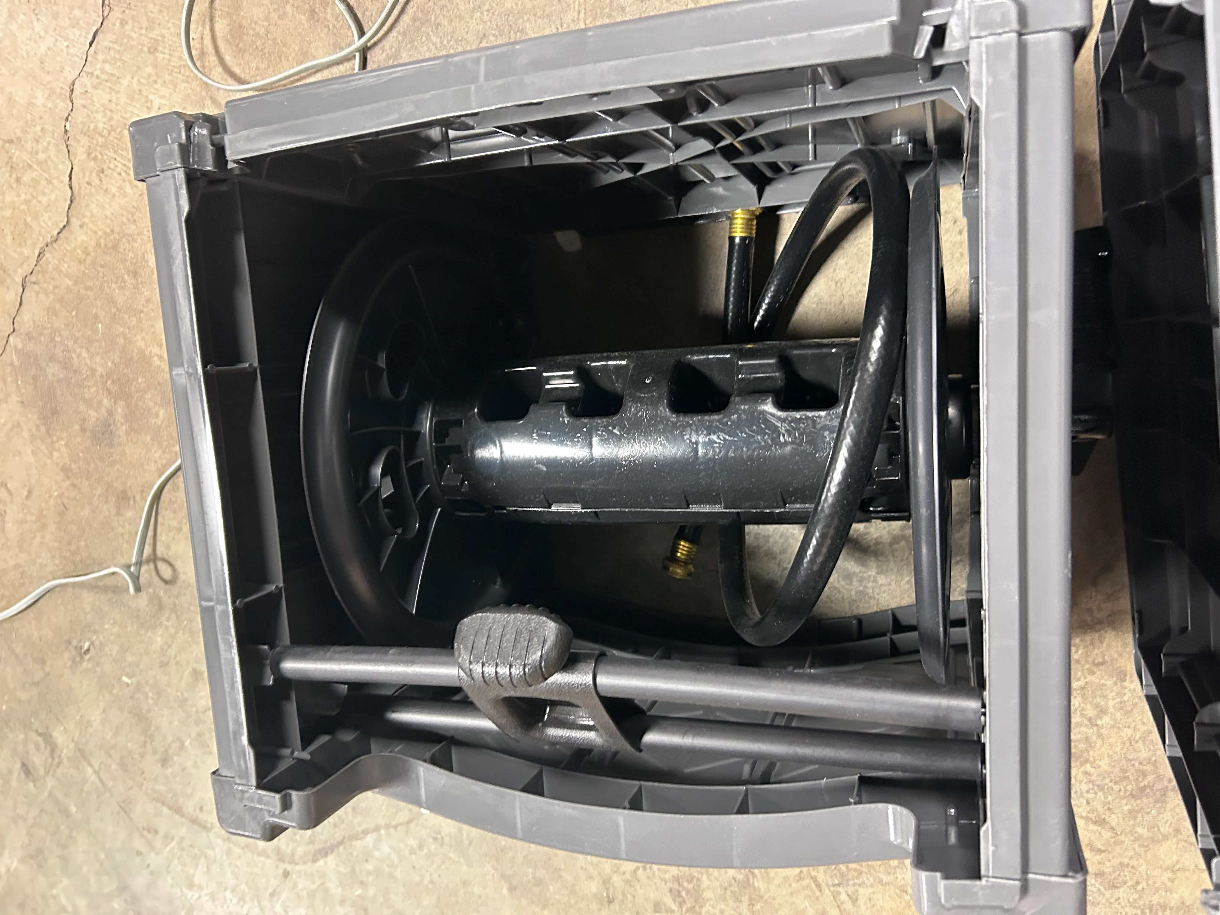 Slide Trak Hideaway Hose Holder Dark Gray - Image 6