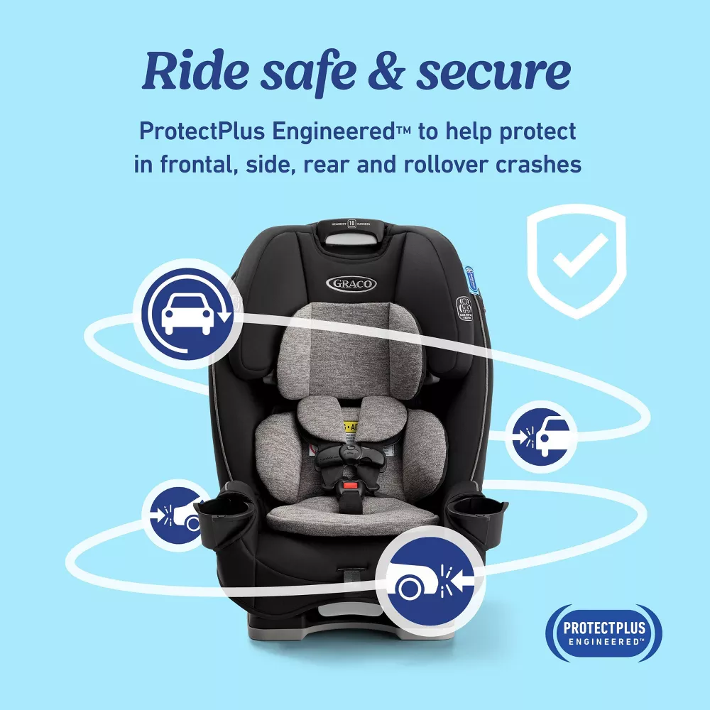 Slim Fit 3-in-1 Convertible Car Seat - Jarret - Image 3