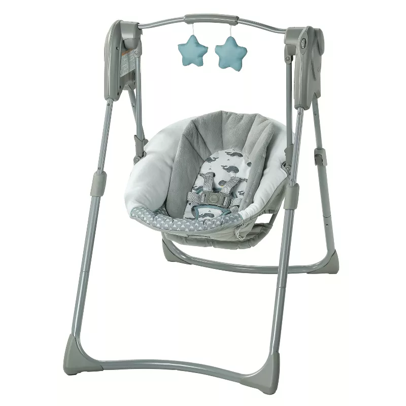 Slim Spaces Compact Baby Swing