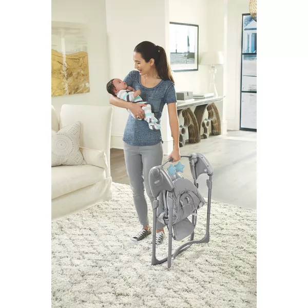 Slim Spaces Compact Baby Swing - Image 5