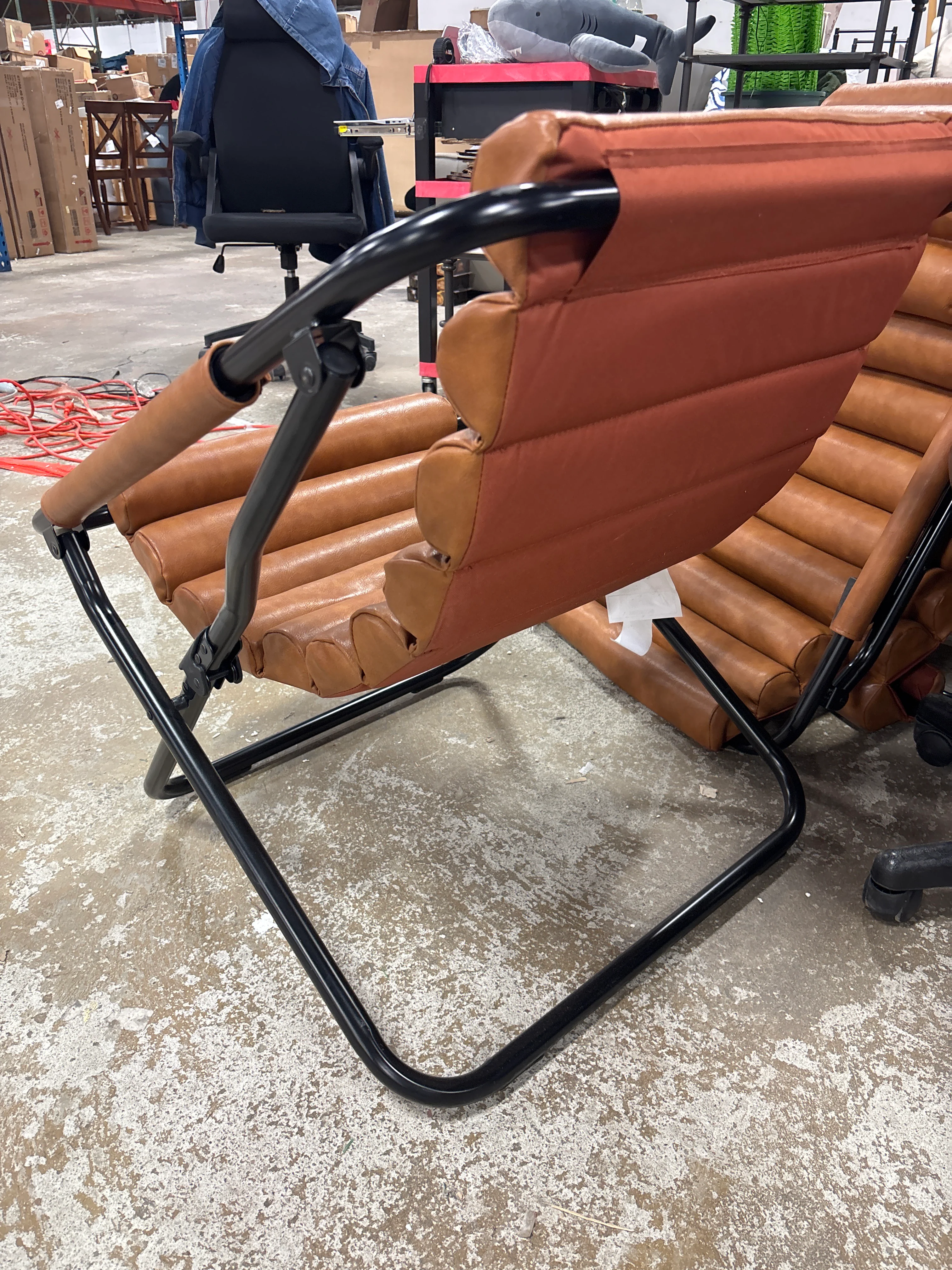 Sling Chair Caramel SHOWROOM ITEM - Image 4