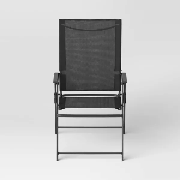 Sling Patio Dining Folding Chair 1-Piece - Image 5