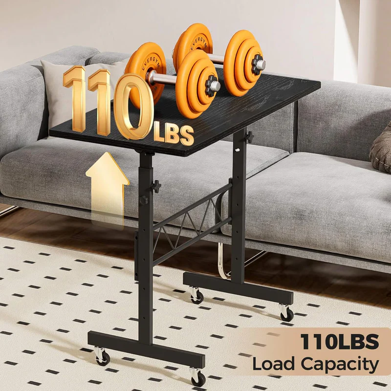 Small Adjustable Standing Desk & Tiltable Tabletop - Image 4