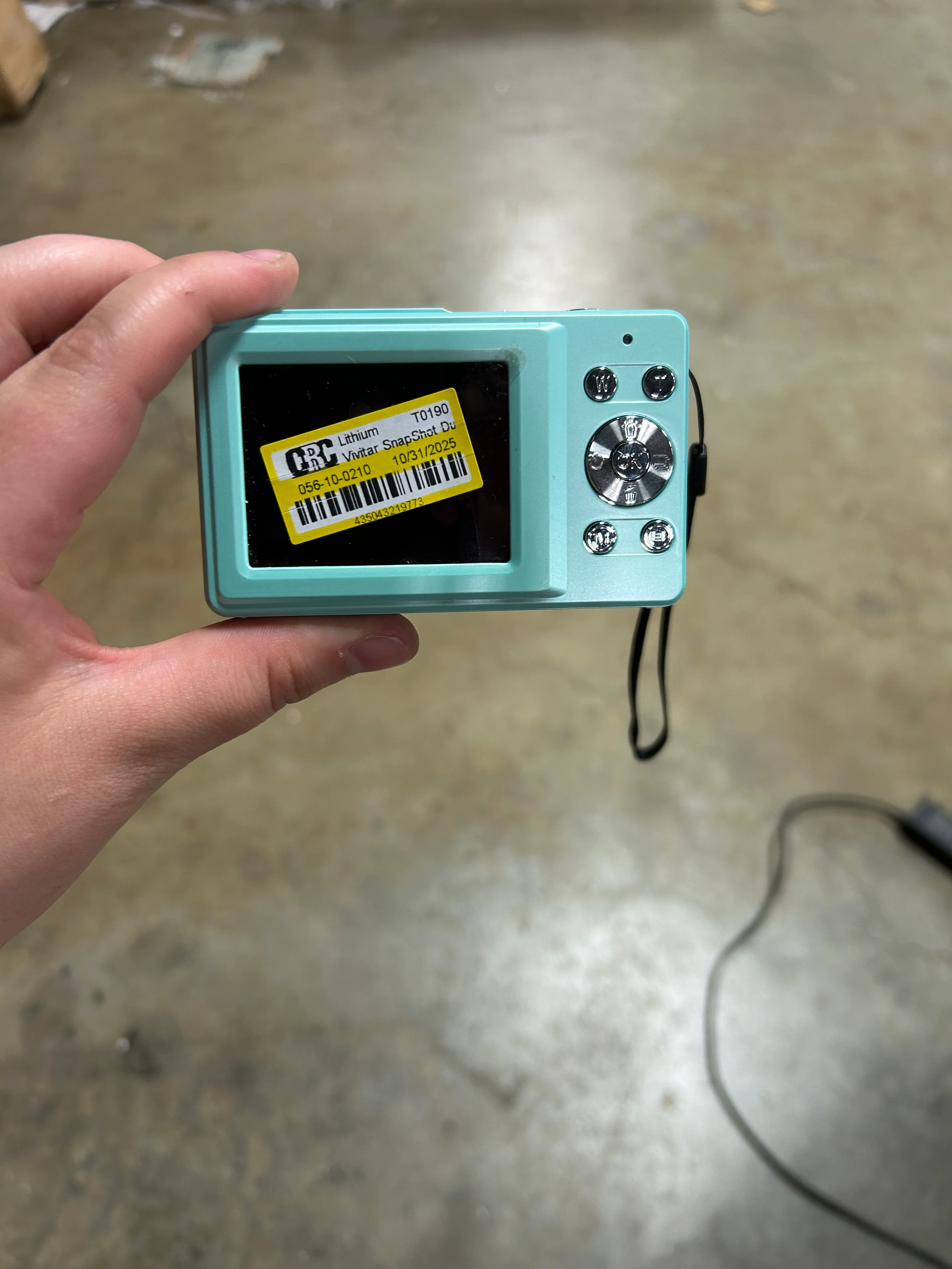 SnapShot Duo Digital Camera - Soft Aqua - Image 6