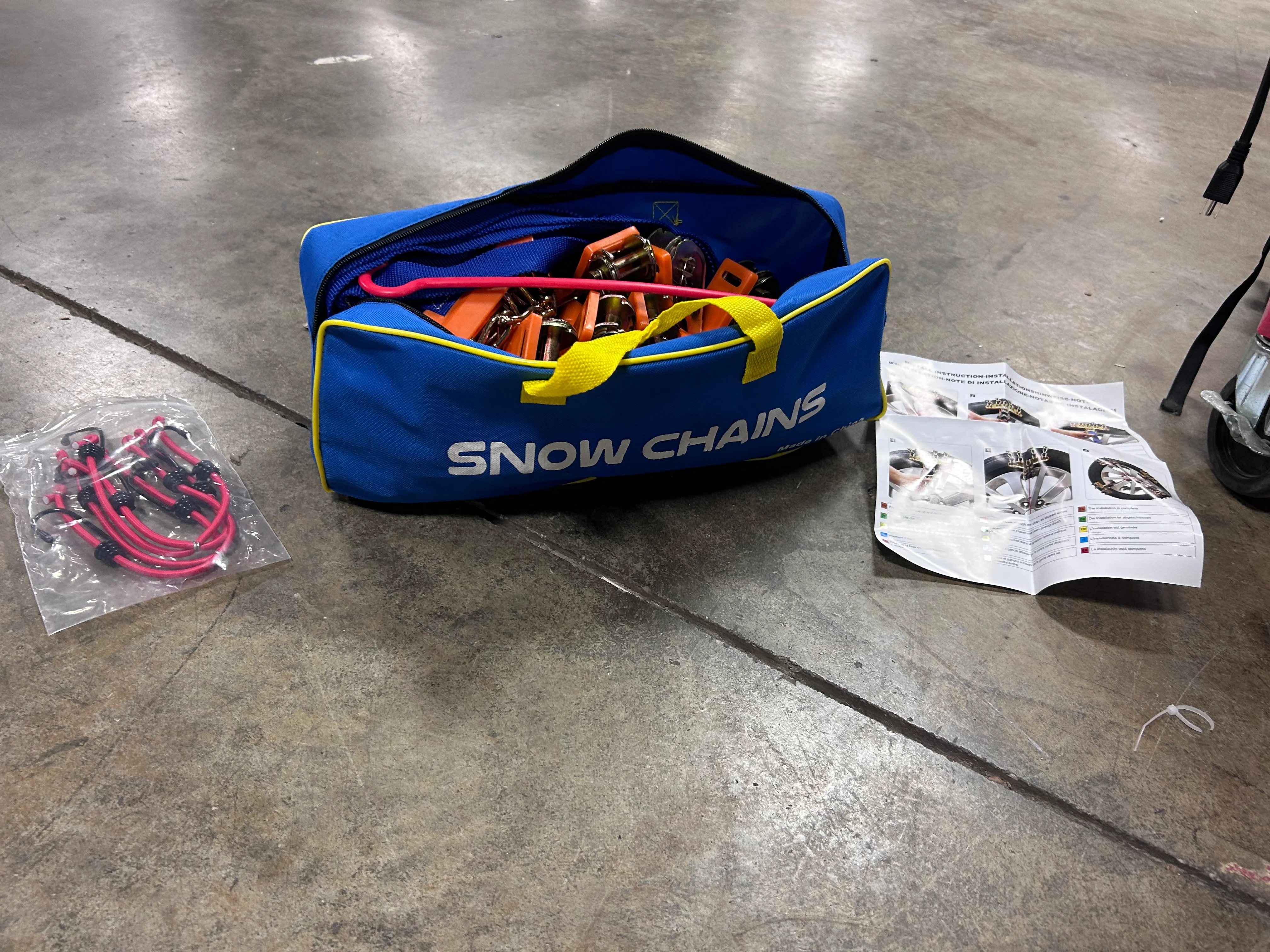Snow Tire Chains for Car SUV Pickup Trucks, Universal Car Snow Chains - Image 6