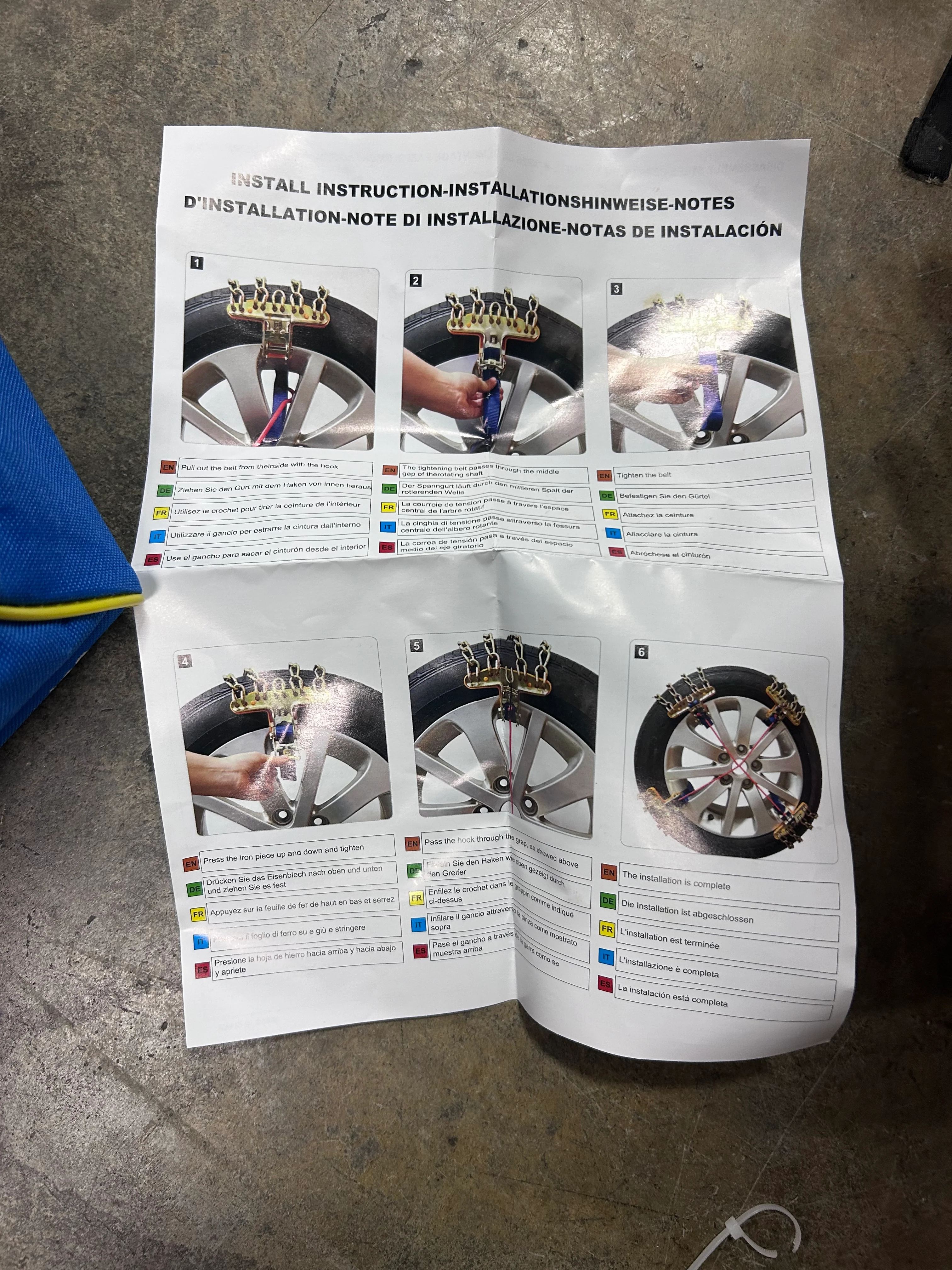 Snow Tire Chains for Car SUV Pickup Trucks, Universal Car Snow Chains - Image 8