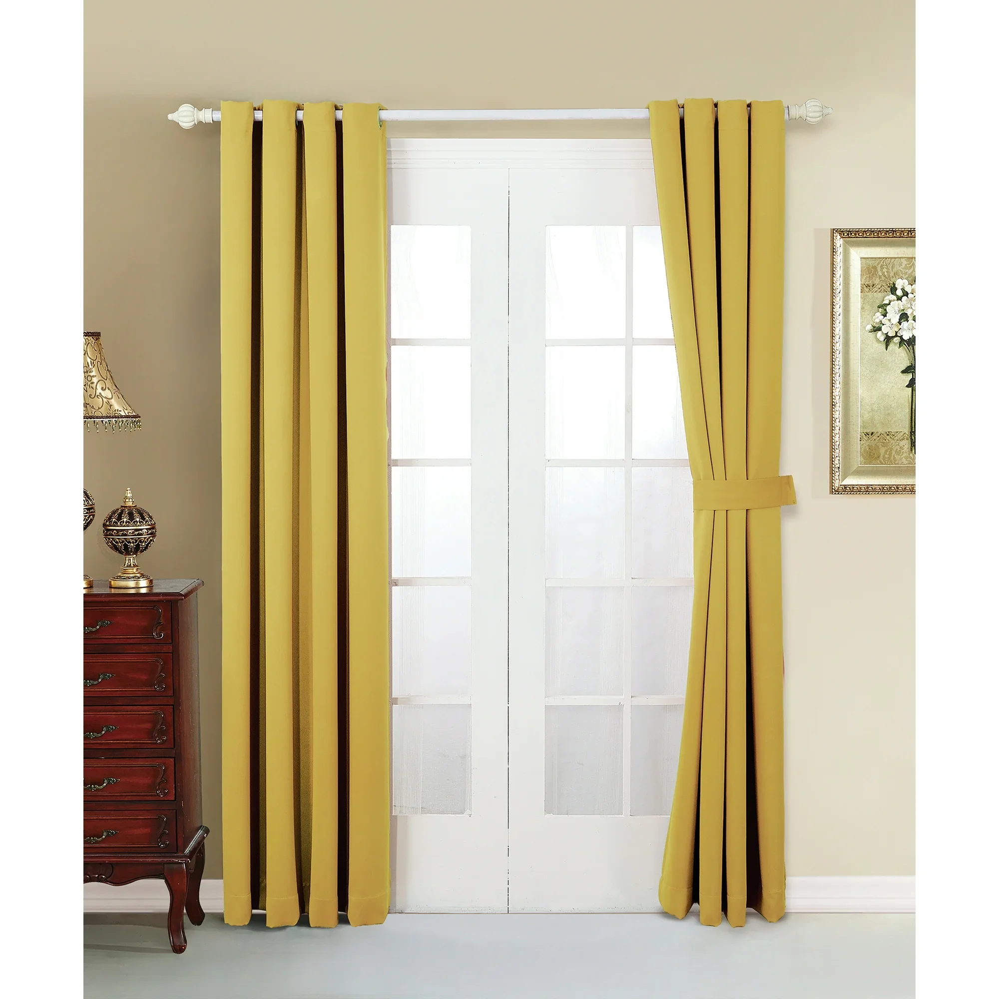 Solid Blackout Curtains/Drapes - Image 2