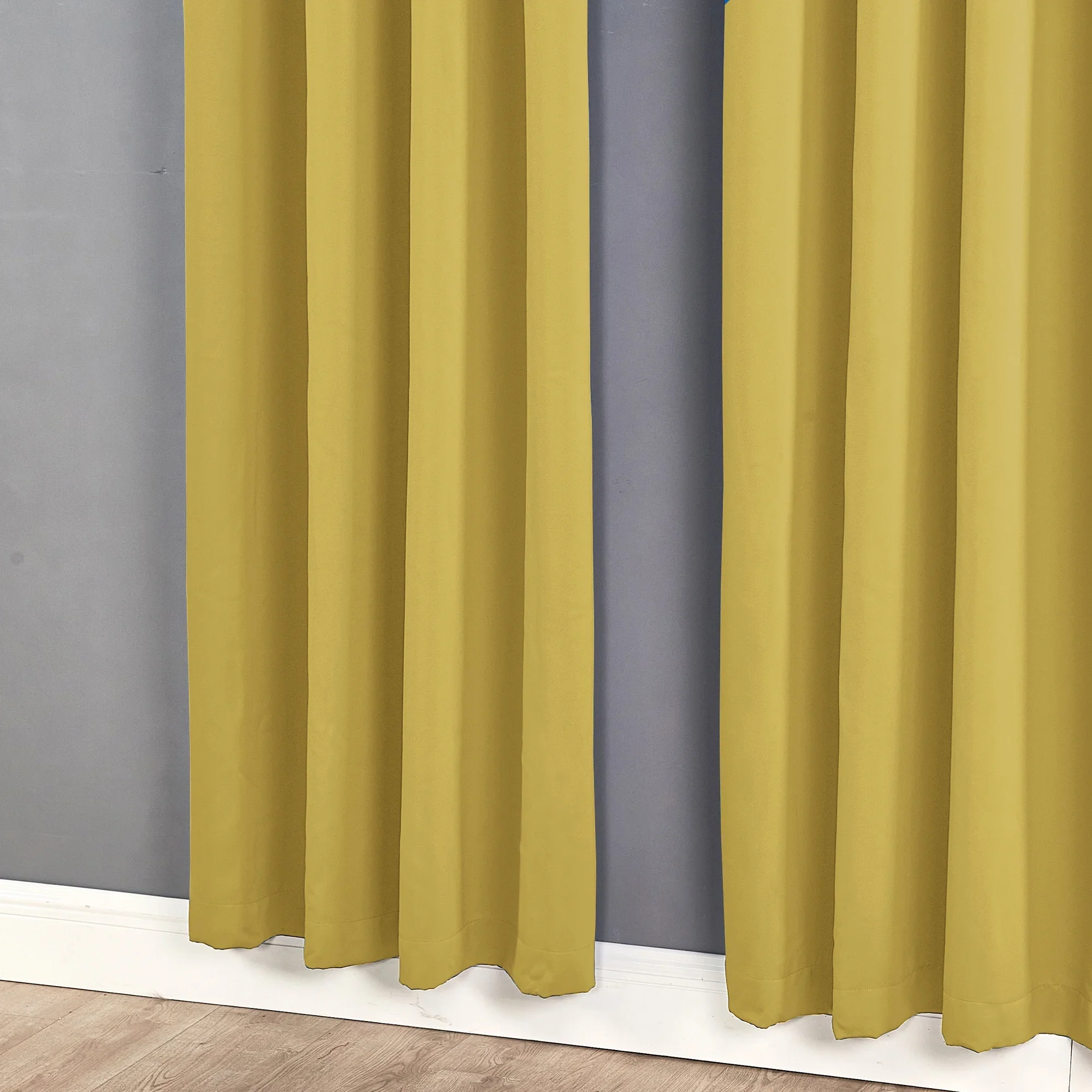 Solid Blackout Curtains/Drapes - Image 4