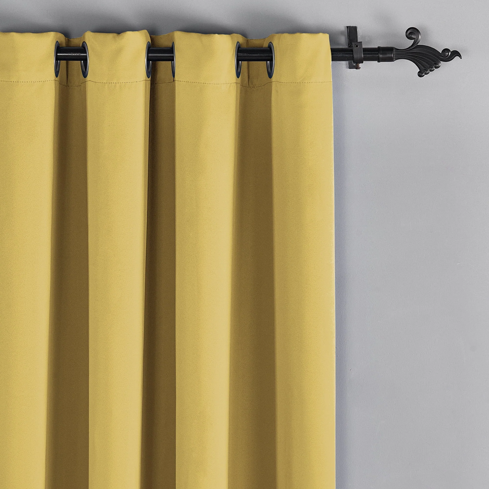 Solid Blackout Curtains/Drapes - Image 5