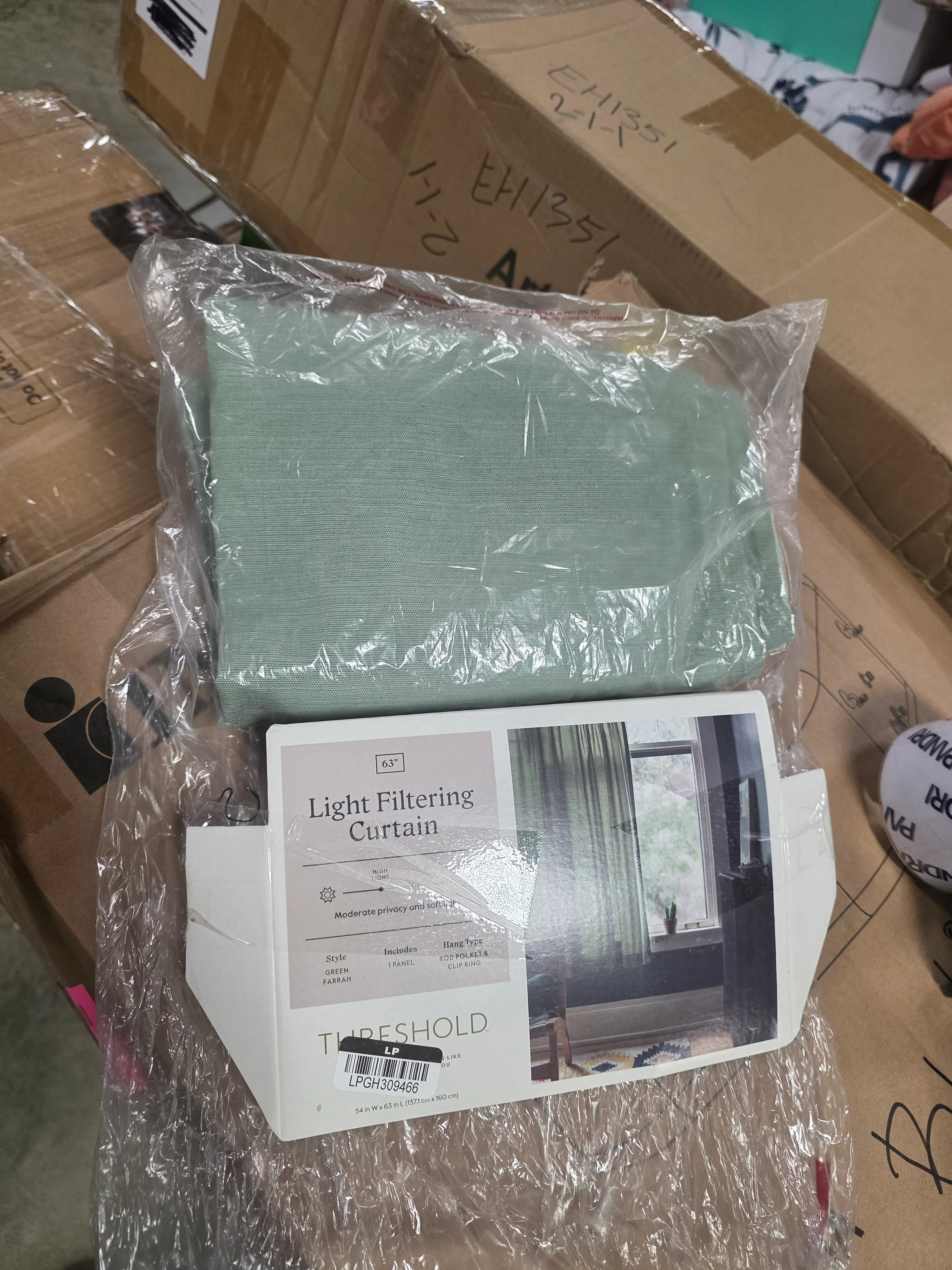 Solid Farrah Light Filtering Window Curtain Panel - Image 5