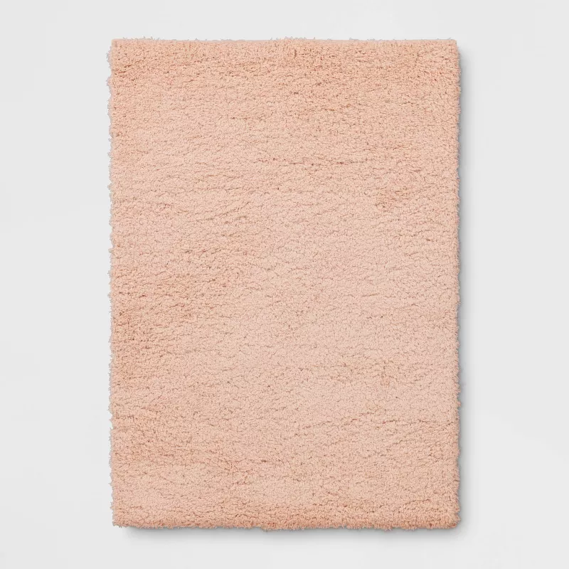 Solid Shag Accent Rug - 4'x5'6"