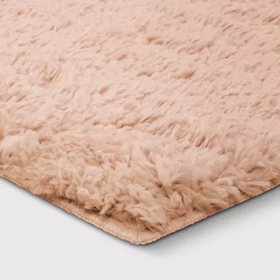 Solid Shag Accent Rug - 4'x5'6" - Image 3