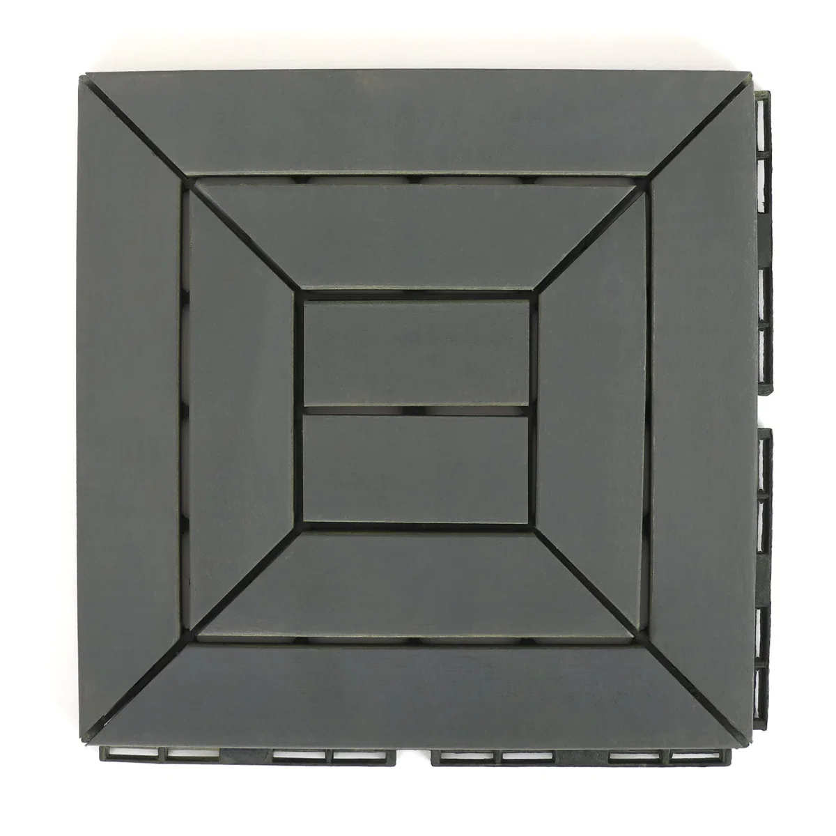 Solid Wood Interlocking Deck Tile - Image 3