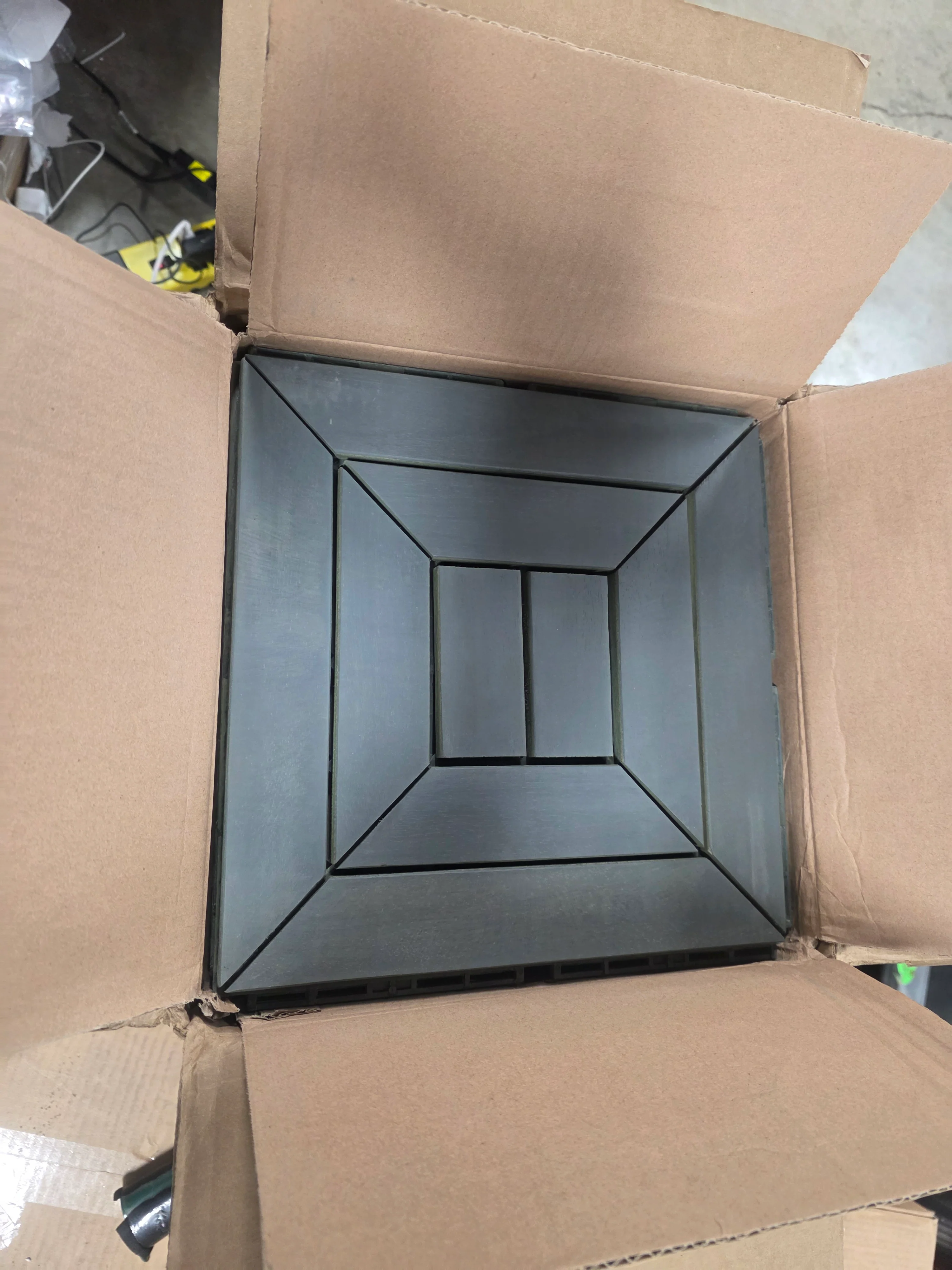 Solid Wood Interlocking Deck Tile - Image 4