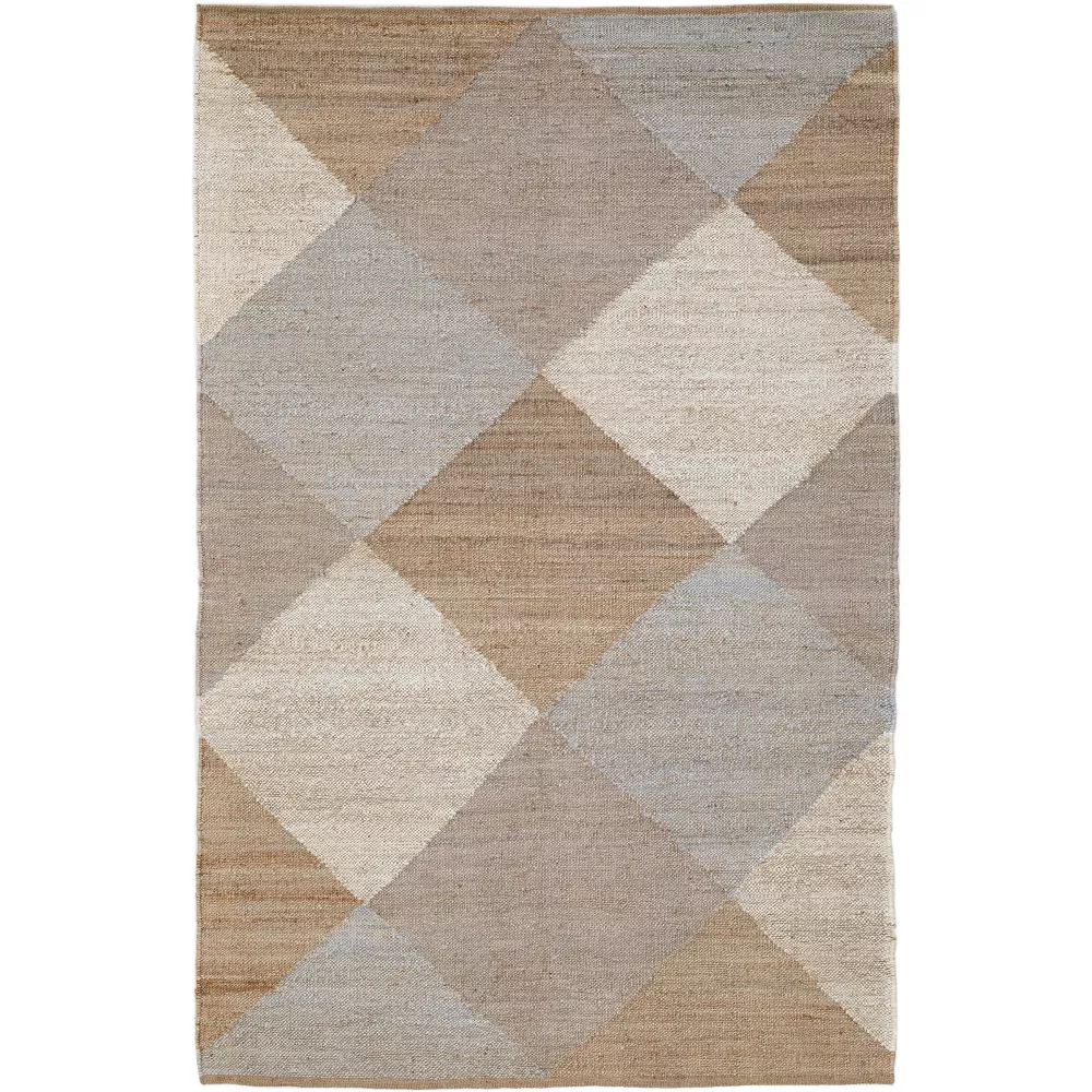 Sona Mabel Flatweave Traditional Indoor Area Rug - 5'x8' Brown