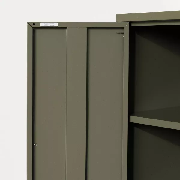 South Shore Crea 2 Door Metal Accent Cabinet - Image 3