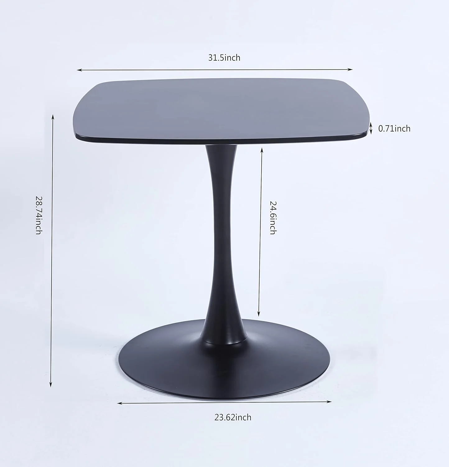 Special Dining Table,MDF Dining Table, White - Image 5