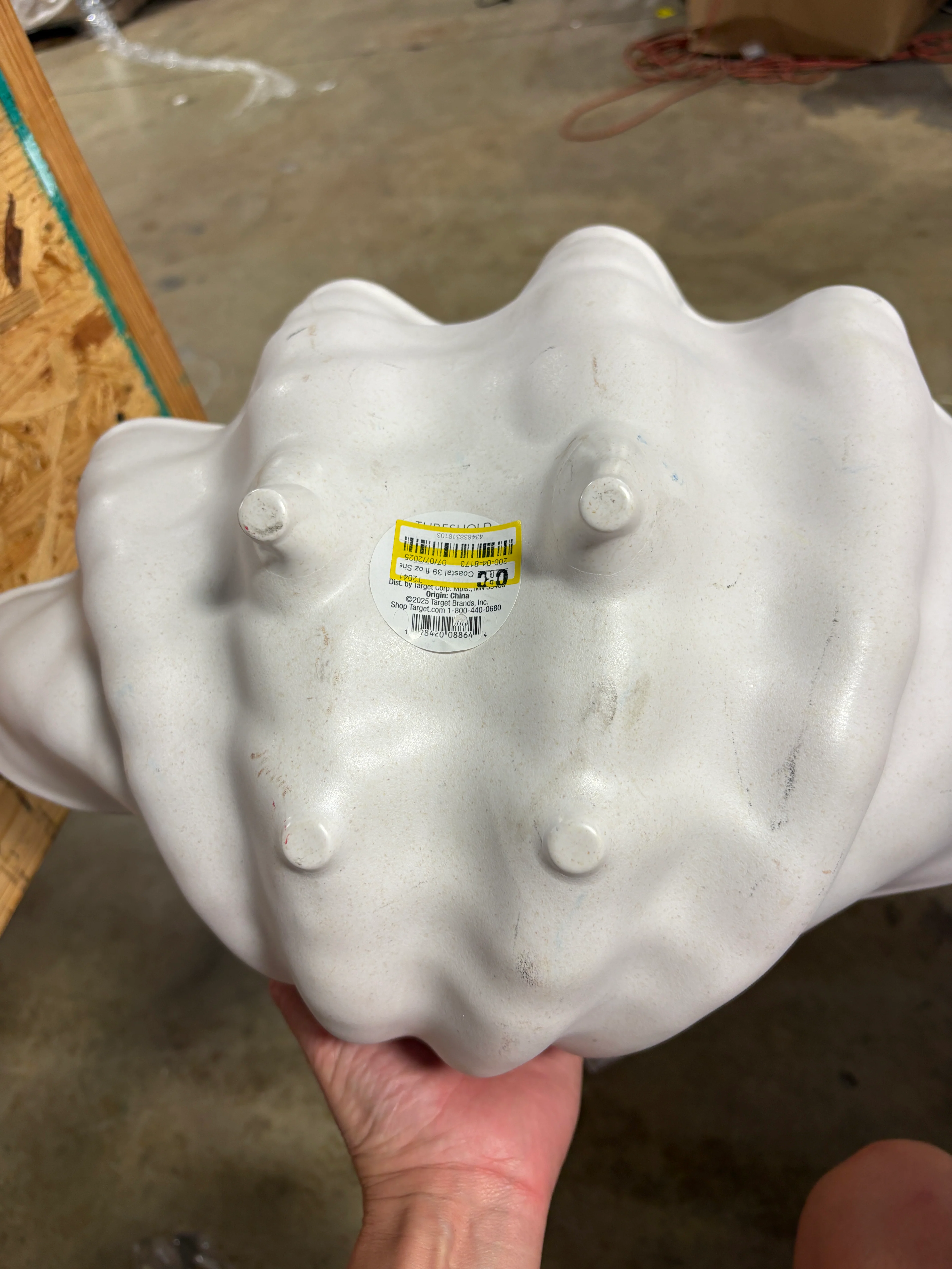 Split P Seashell Serving Bowl SHOWROOM ITEM - Image 3