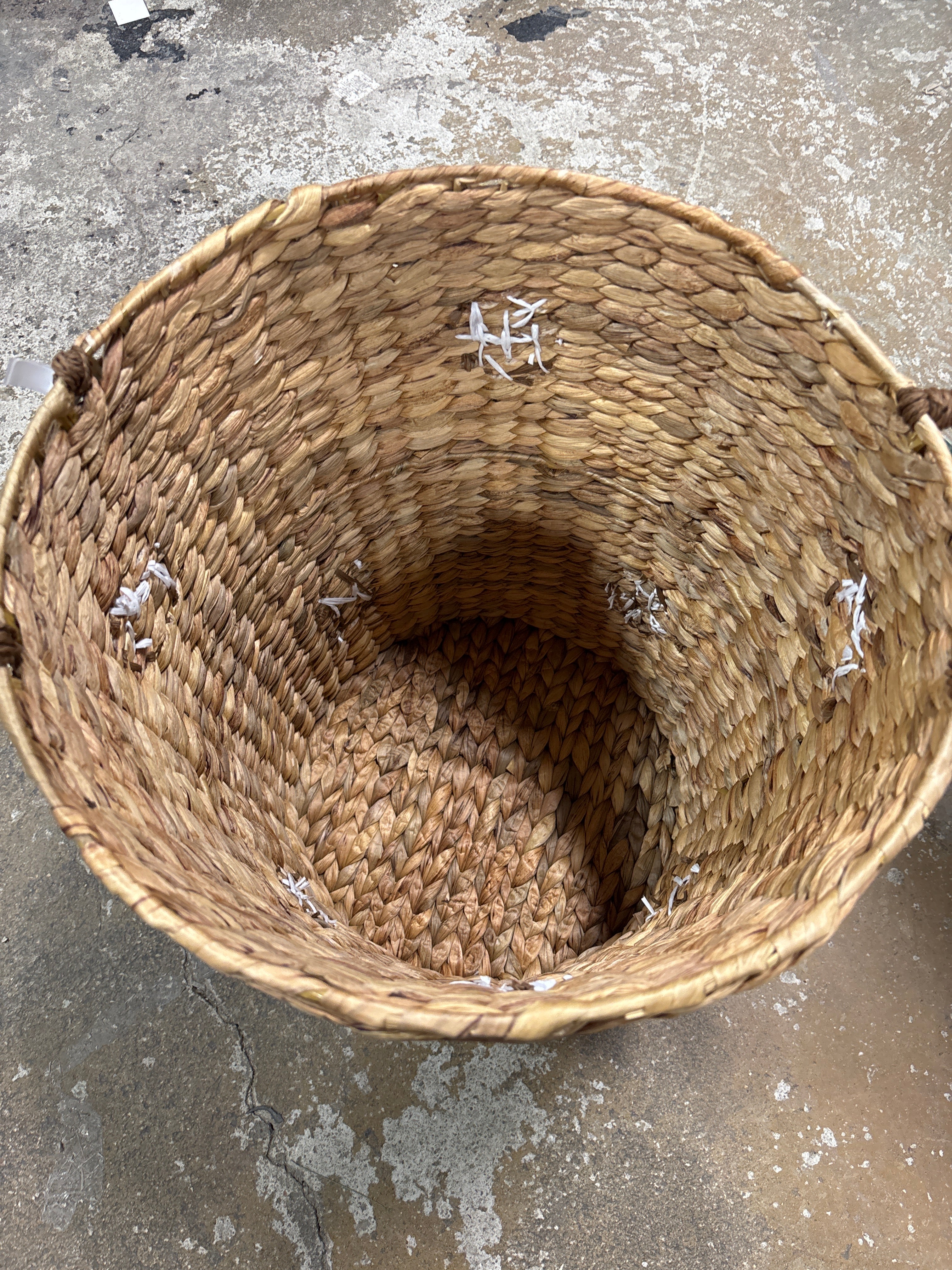 Sports Kids' Natural Woven Floor Basket SHOWROOM ITEM - Image 4