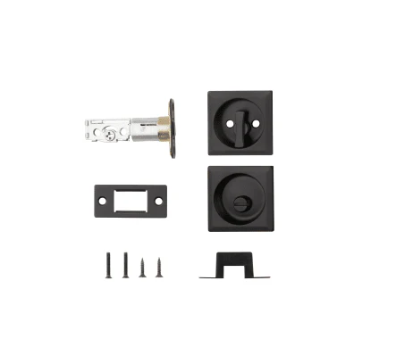 Square Privacy Bed/Bath Pocket Door Lock - Image 5