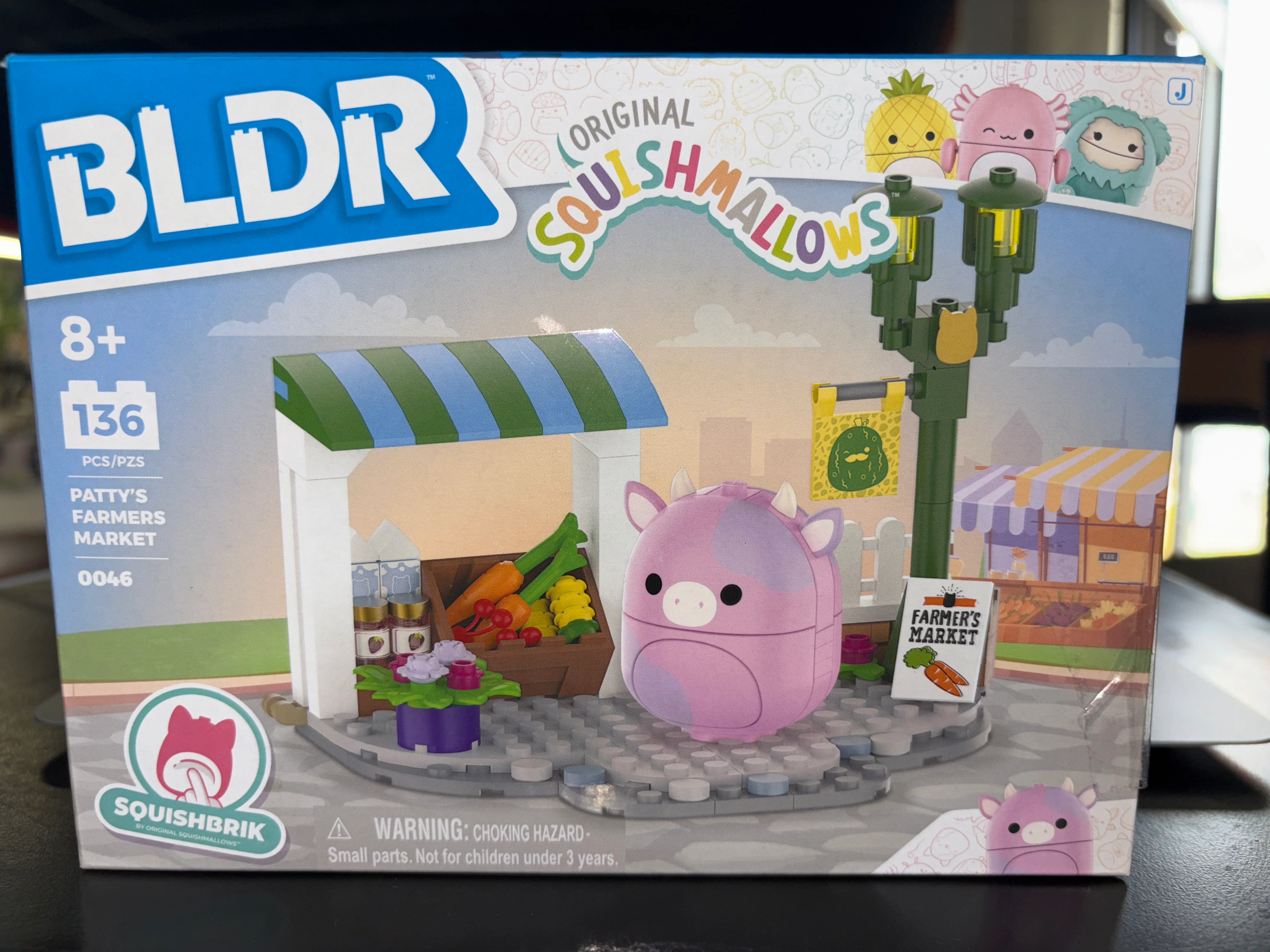 Squishmallows Patty’s Farmers Market Building Set - 136pc SHOWROOM ITEM - Image 2