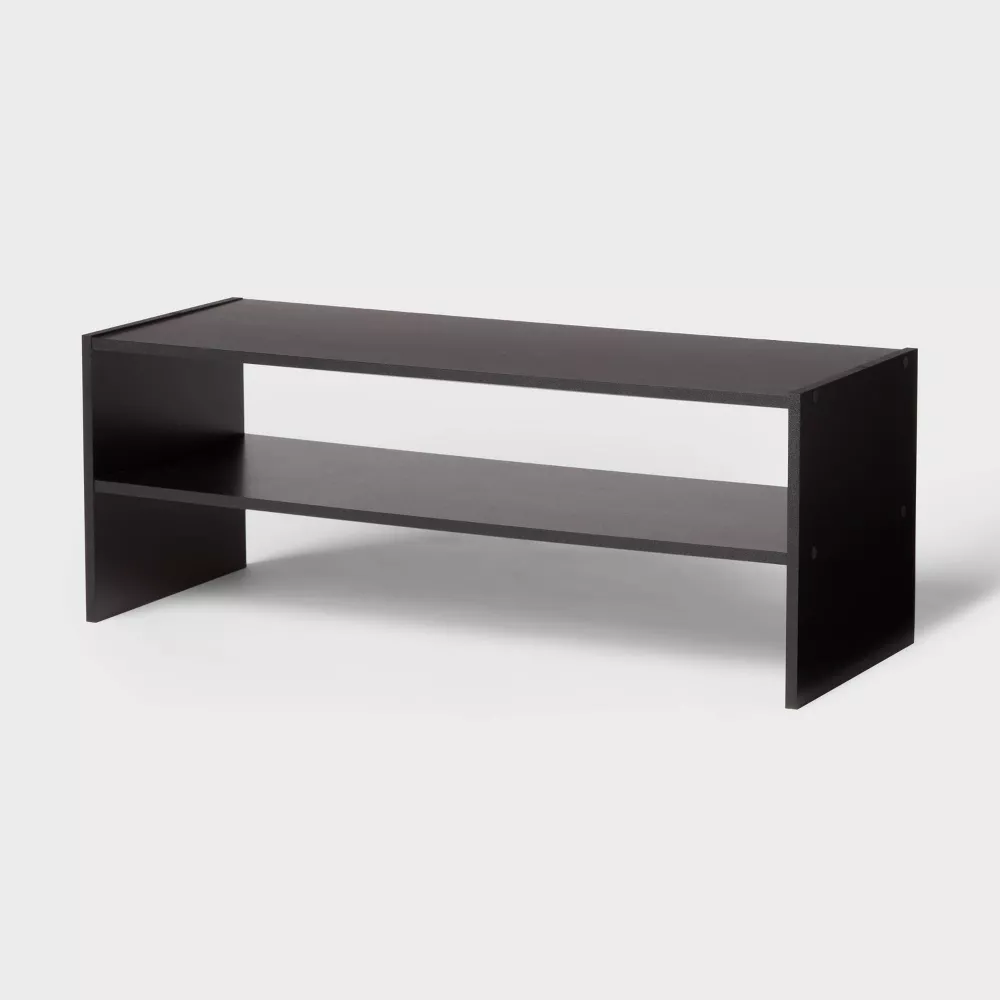 Stackable Shelf Black