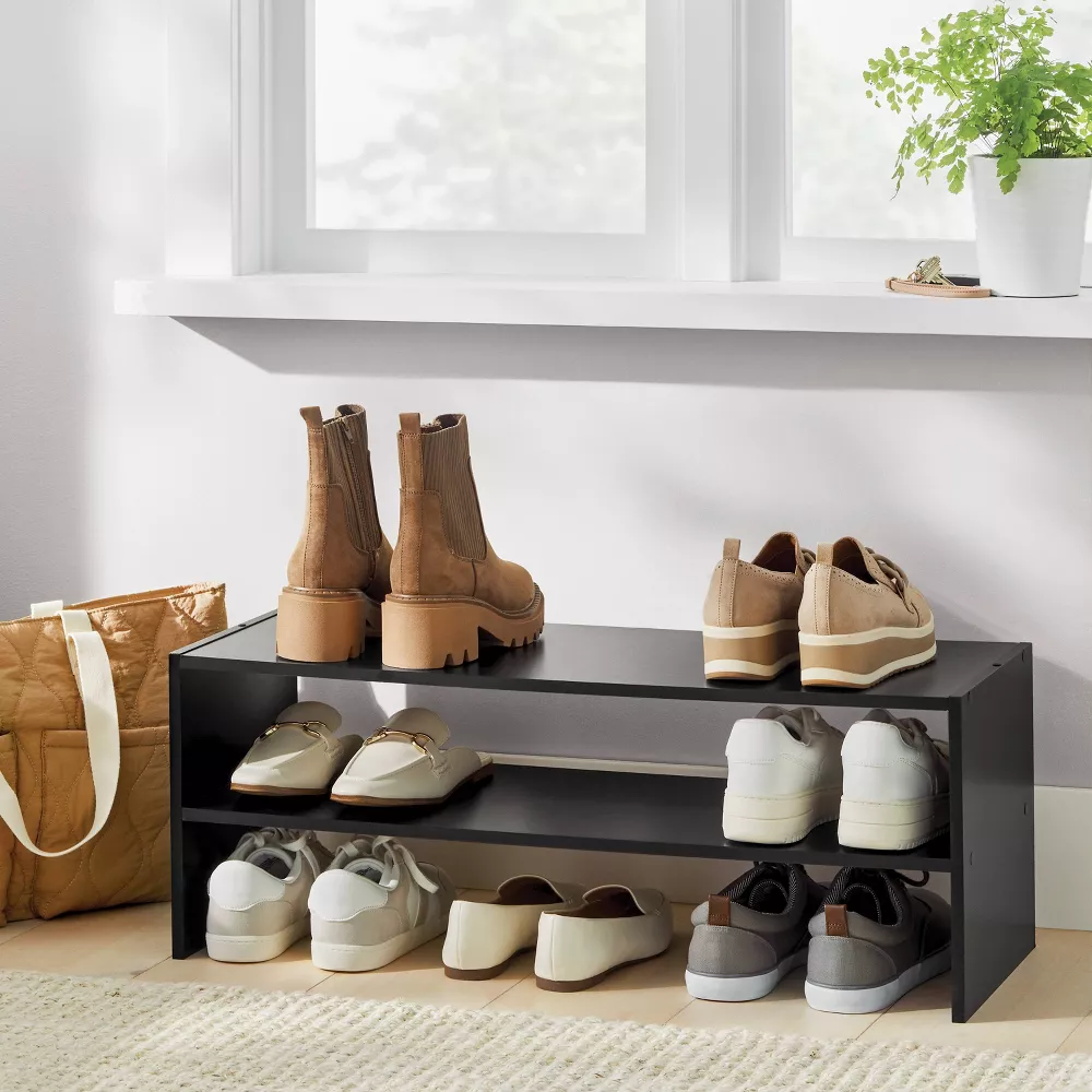 Stackable Shelf Black - Image 3