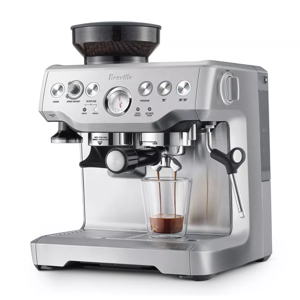Stainless Steel Barista Express Espresso Machine Light Silver - Image 4