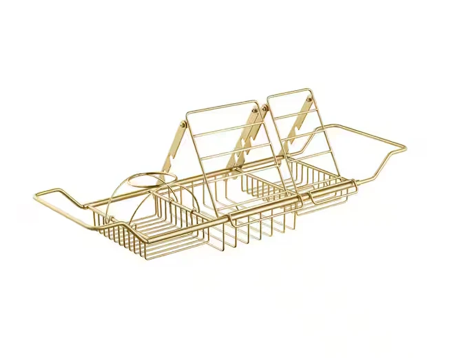 Stainless Steel Bathtub Caddy Tray