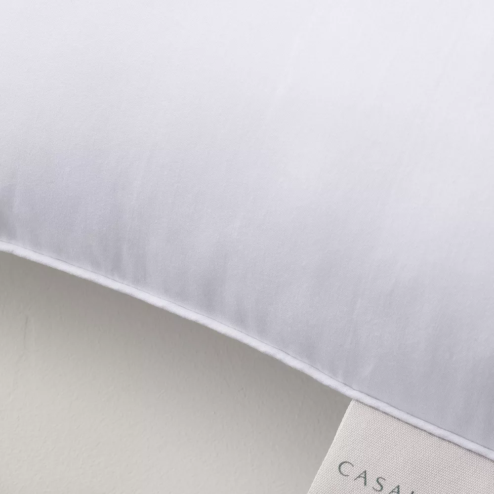 Standard/Queen Machine Washable Firm Down Alternative Pillow Set of 2 - Image 3