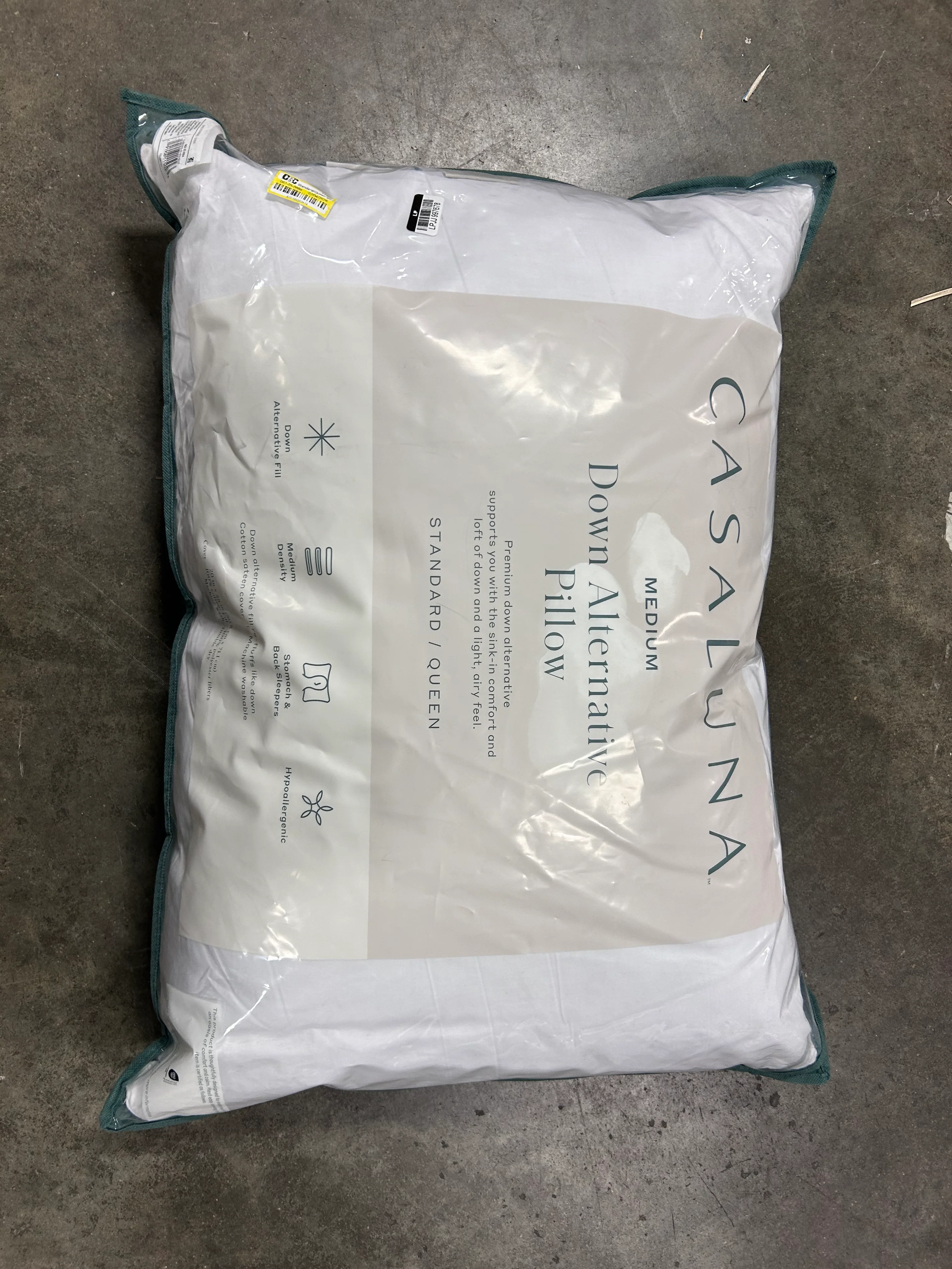 Standard/Queen Firm Medium Down Alternative Pillow - Image 5