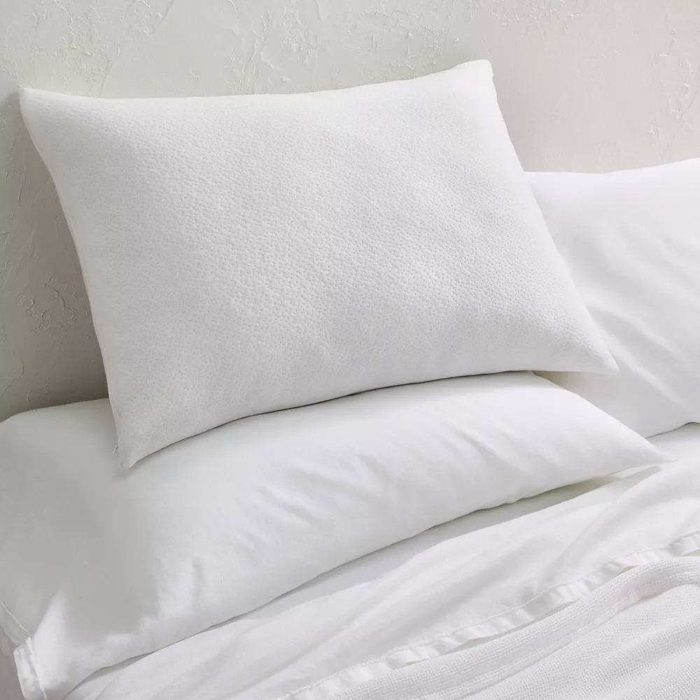 Standard/Queen Medium Machine Washable Memory Foam & Down Alternative Bed Pillow