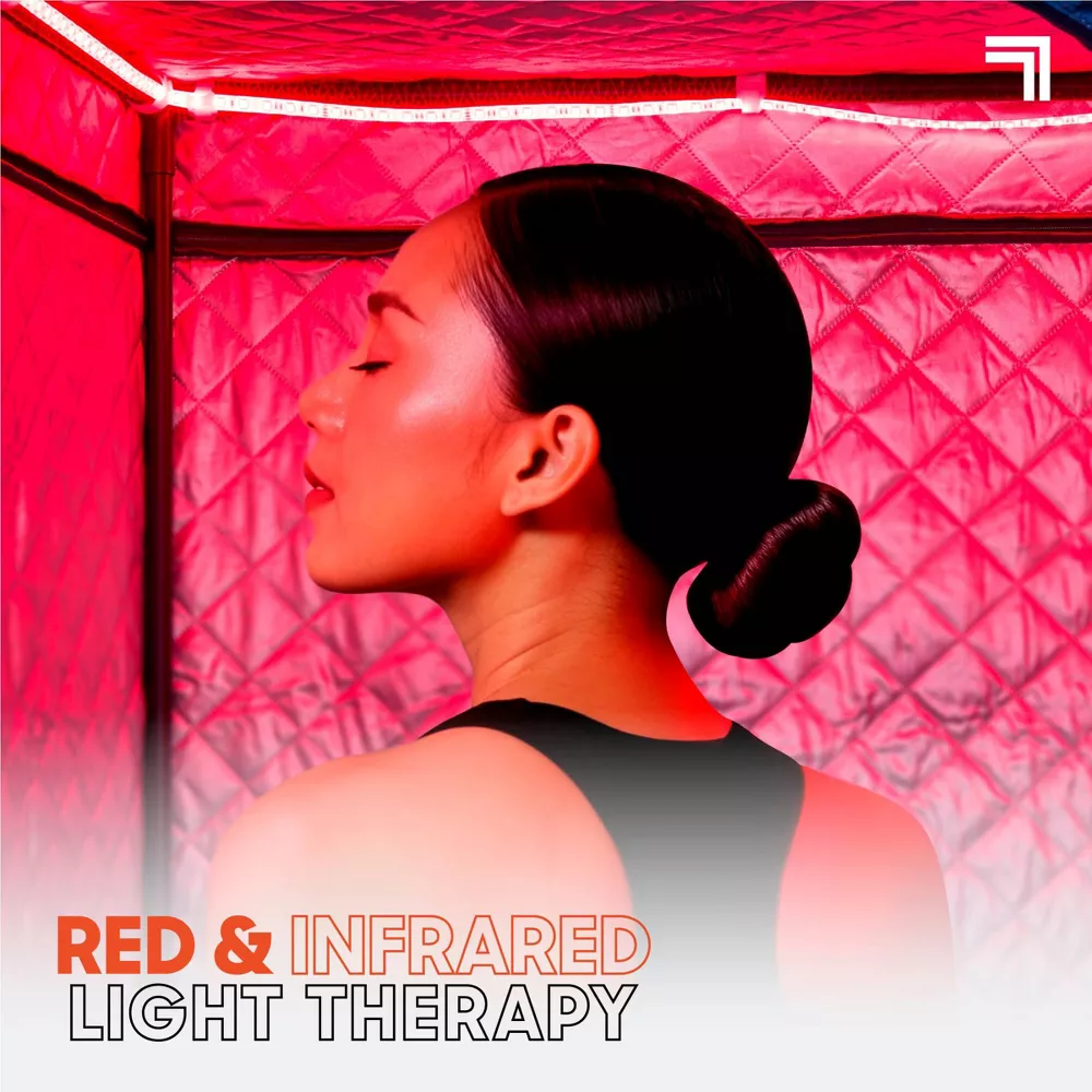 Steam Sauna Tent and Red Light Mask - Image 3