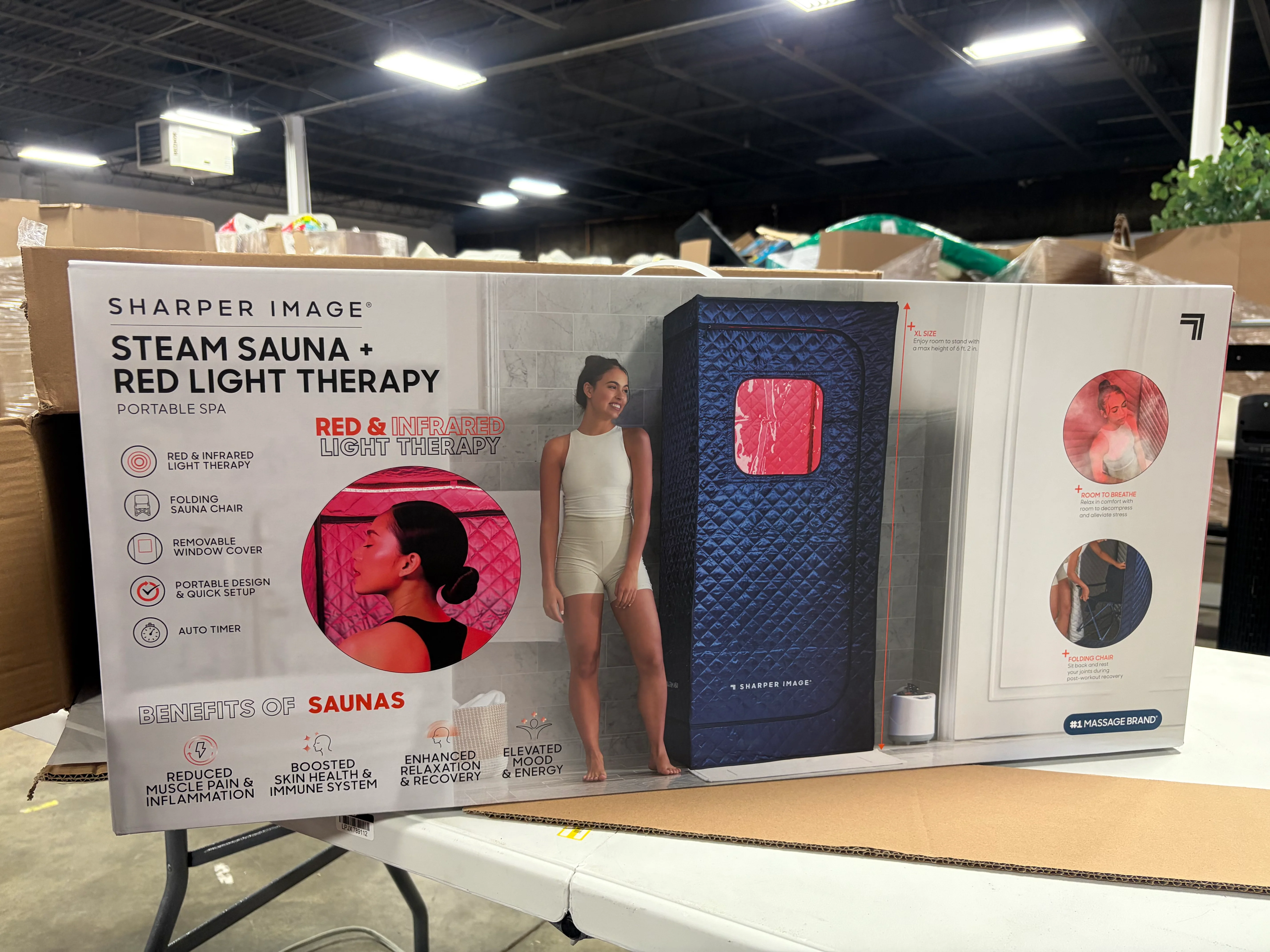 Steam Sauna Tent and Red Light Mask - Image 7