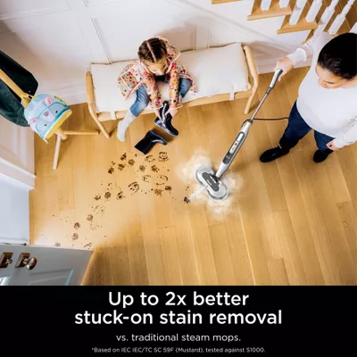 Steam & Scrub with Steam Blaster Technology Scrubbing and Sanitizing Hard Floor Steam Mop S8201 - Image 5