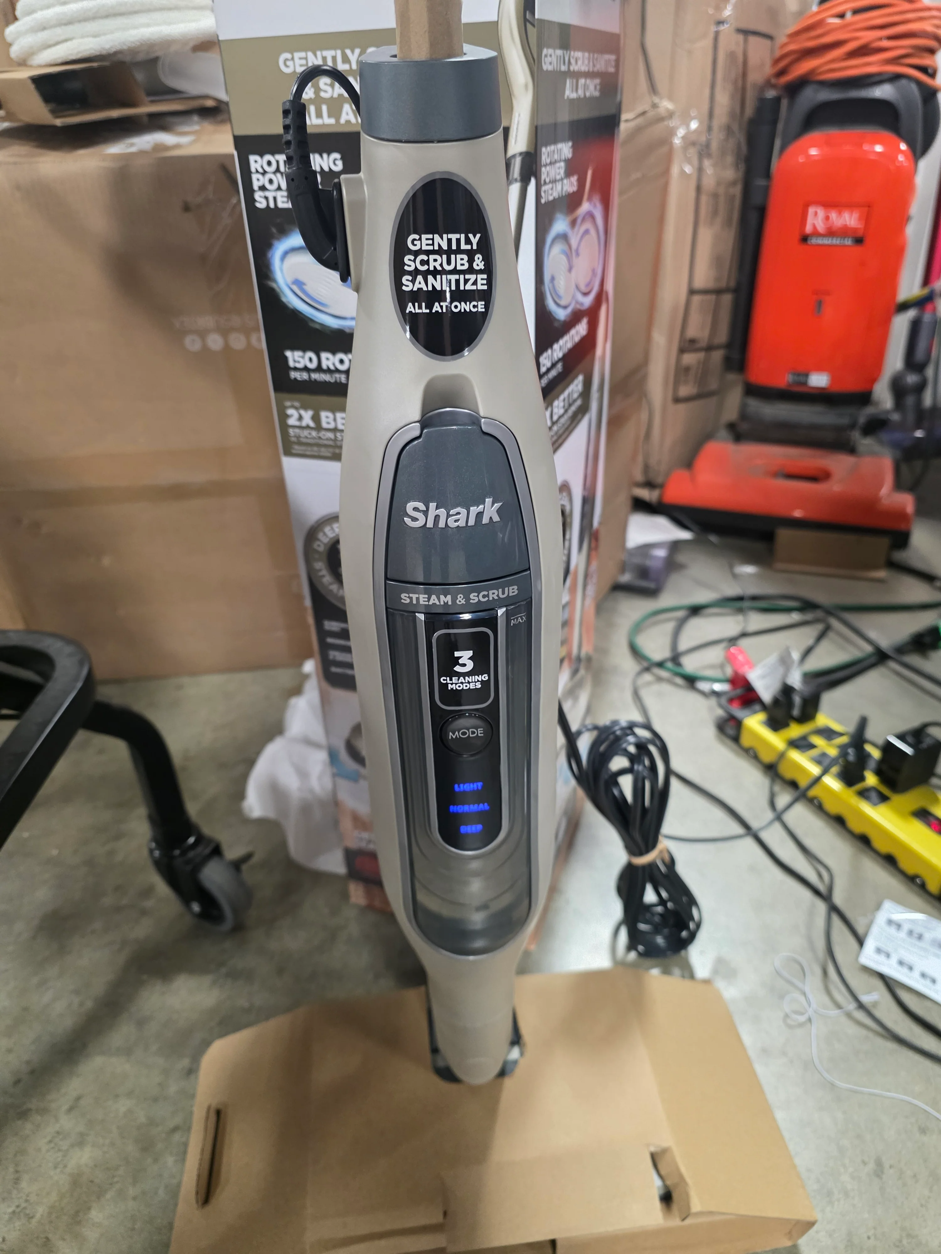 Steam & Scrub with Steam Blaster Technology Scrubbing and Sanitizing Hard Floor Steam Mop S8201 - Image 6