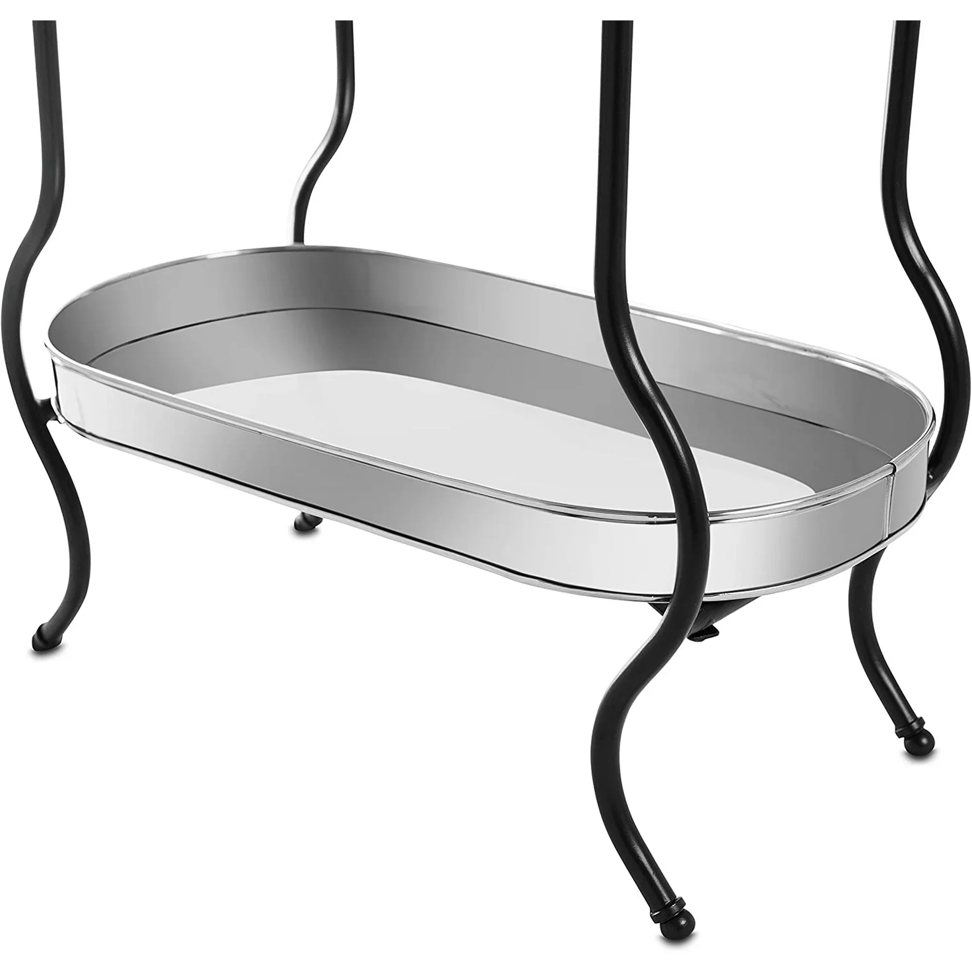 Steel Galvanized Beverage Tub with Stand and Drip Pan Tray - Oval shape - Image 2