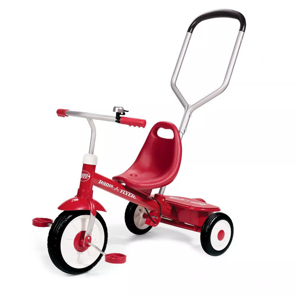 Steer and Stroll Trike - Red