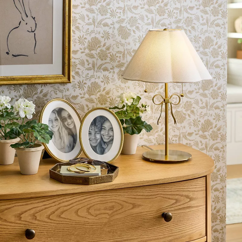 Stick Lamp with Bow Brass - Image 2