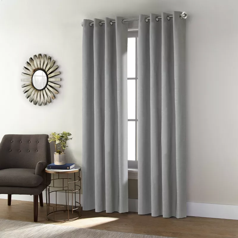 Stockton Grommet Top Blackout Curtain Panel - Image 2