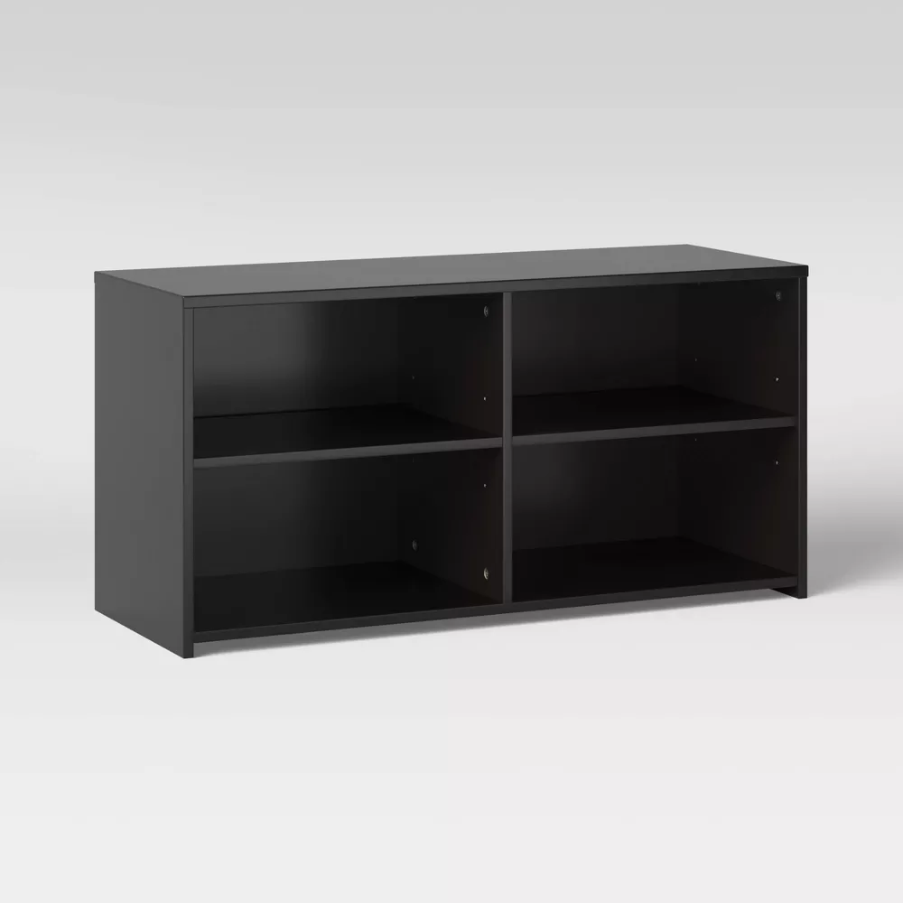 Storage TV Stand Black