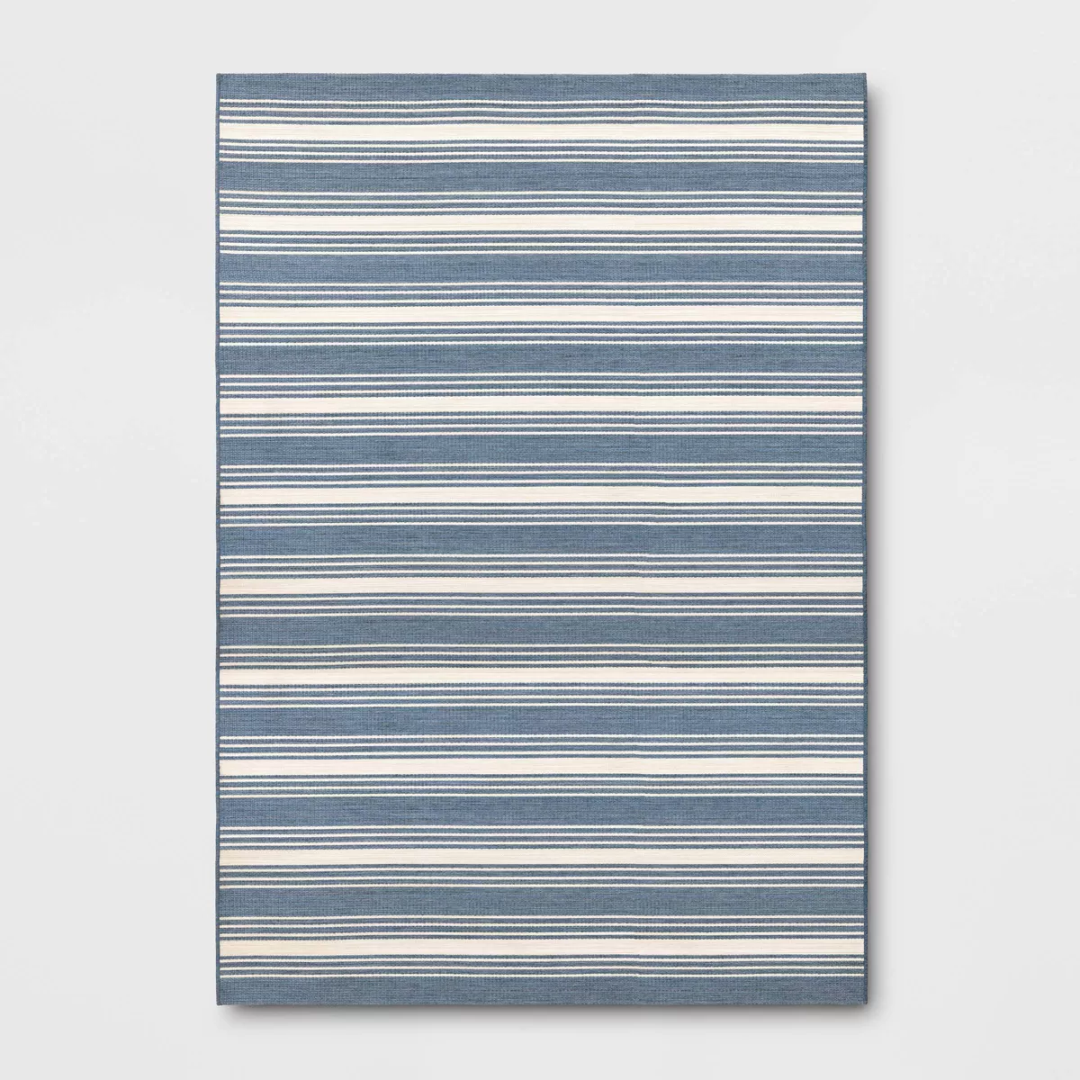 Striped Outdoor Area Rug 7'x10'