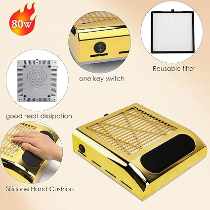 Suction Dust Collector for Acrylic Nails - Image 5
