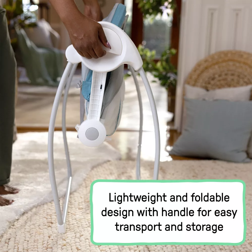 Sun Valley Canopy Portable Swing - Teal - Image 2