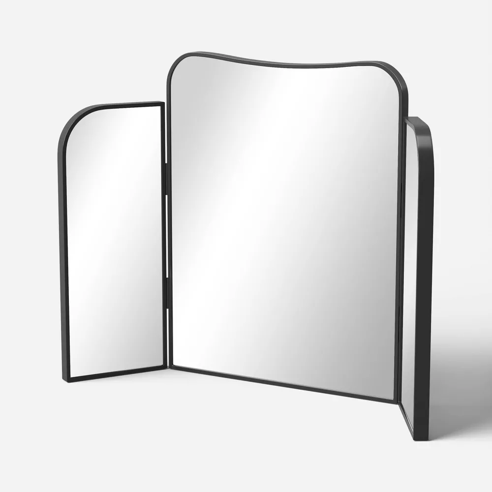 Table Top Tri Fold Mirror - Image 3