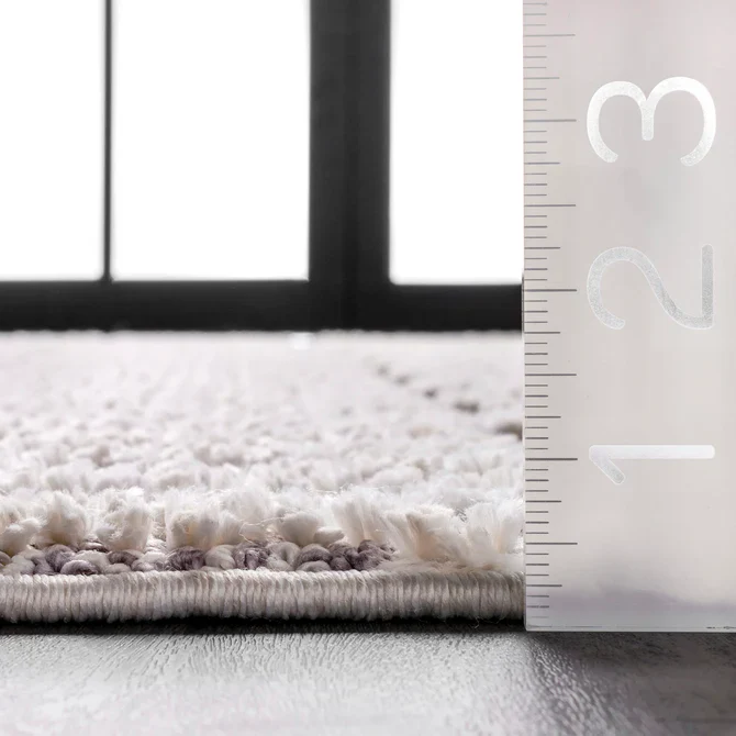 Talula Soft Textured Tassel Area Rug 3'x5' - Image 5
