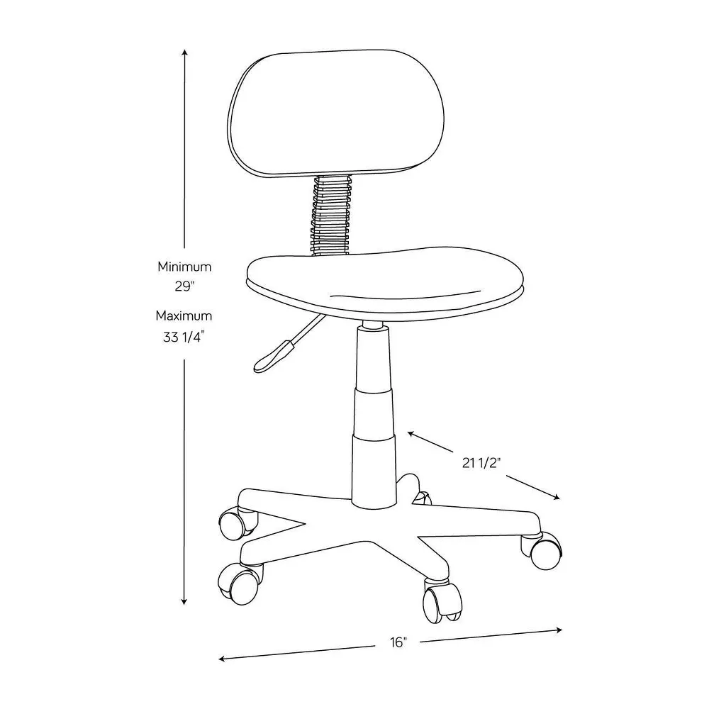 Task Chair Black - Image 2