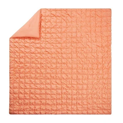 Teen Puffy Comforter Set Peach - Twin - Image 4