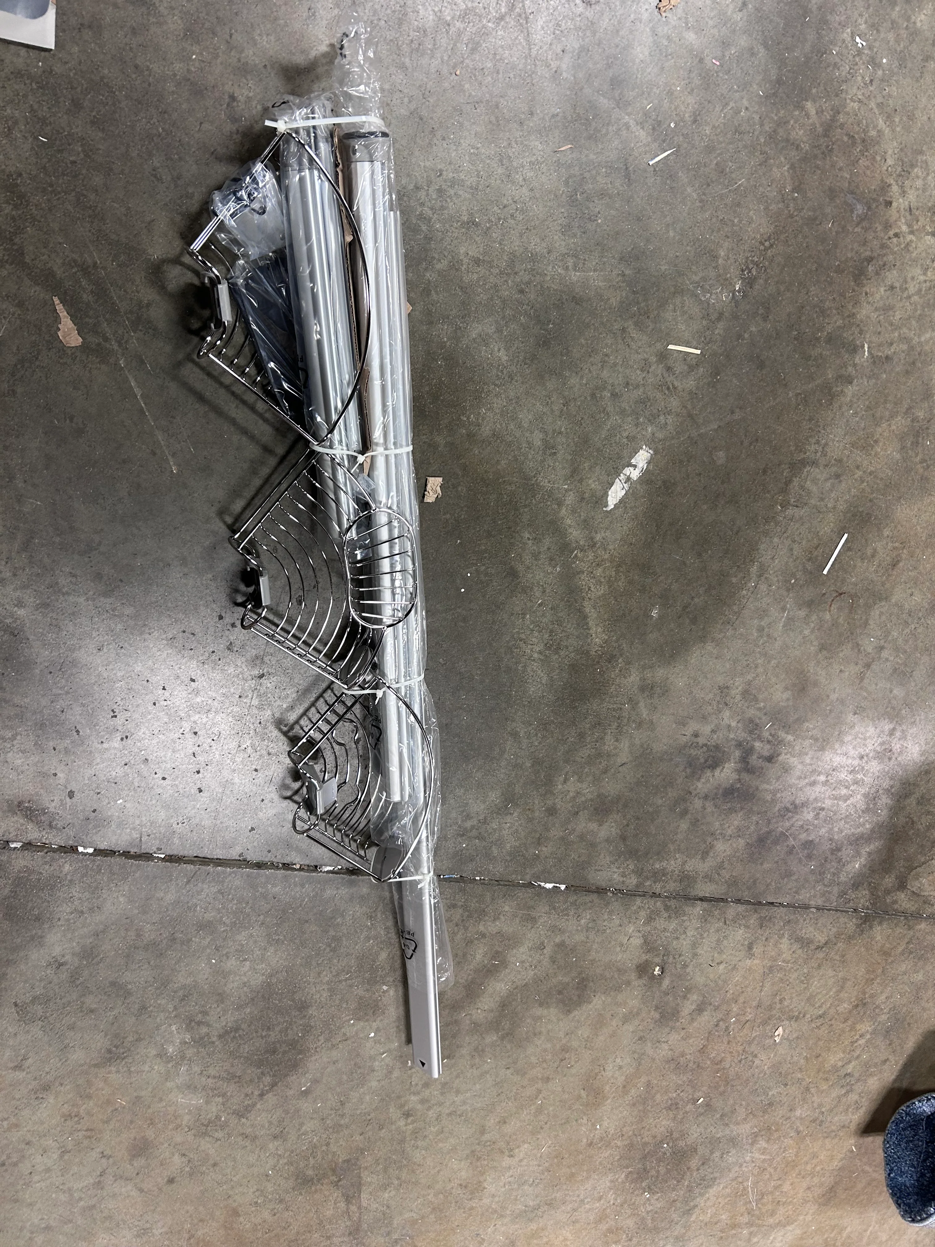 Tension Pole Shower Caddy - Stainless Steel/Anodized Aluminum - Image 6