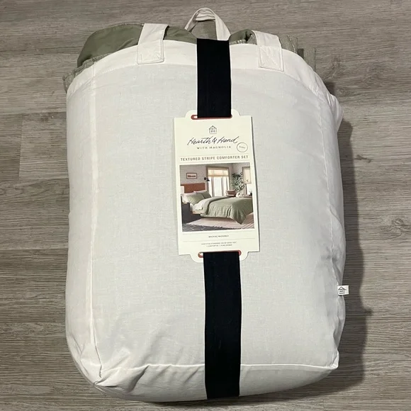 Textured Stripe Comforter Set King